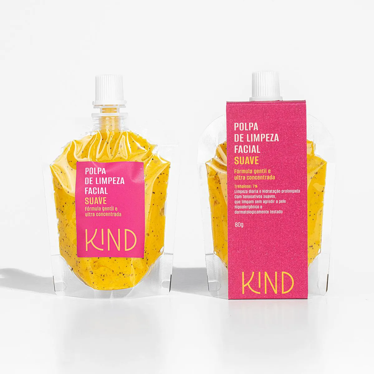 Kind Polpa de Limpeza Facial Suave 80g