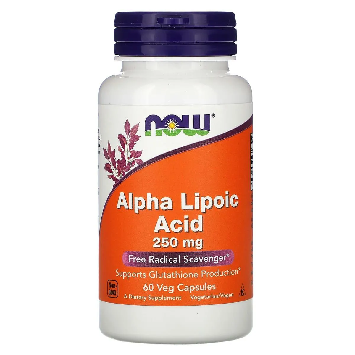 Acido Alpha Lipoico 250mg 60 Cápsulas - Now Foods