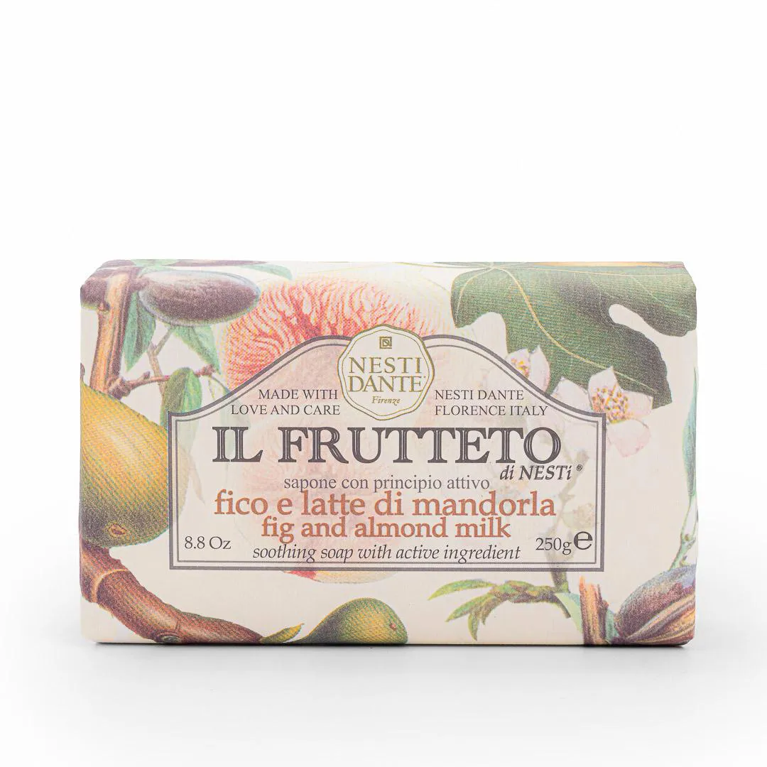 Sabonete Em Barra Il Frutteto Figo e Leite de Amendoas 250gr Nesti Dante