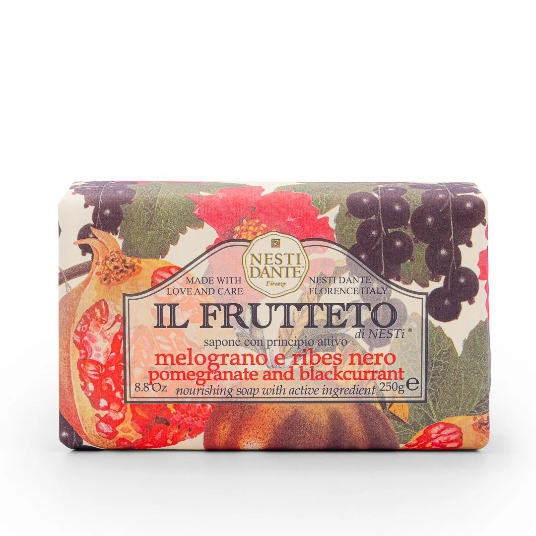 Sabonete Em Barra Il Frutteto Romã e Groselha Preta 250gr Nesti Dante