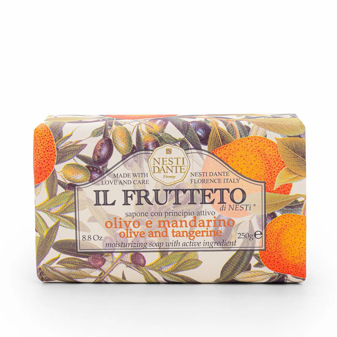 Sabonete Em Barra Il Frutteto Oliva e Tangerina 250gr Nesti Dante