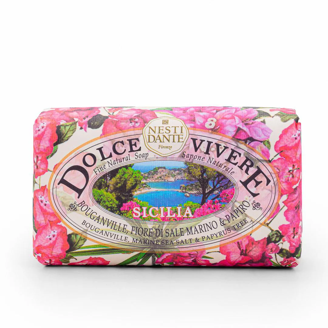 Sabonete Em Barra Dolce Vivere Sicilia 250gr Nesti Dante
