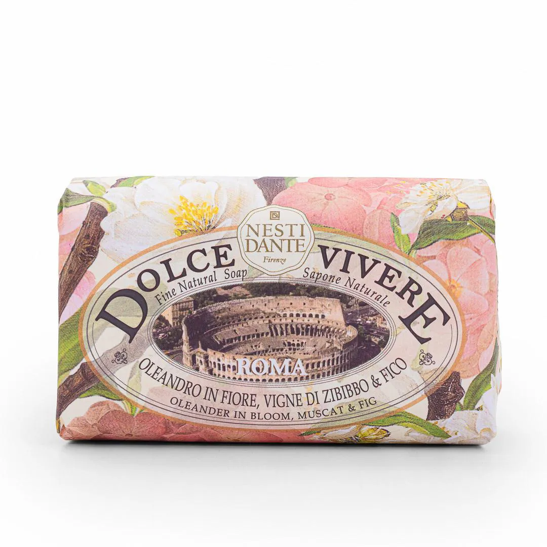 Sabonete Em Barra Dolce Vivere Roma 250gr Nesti Dante