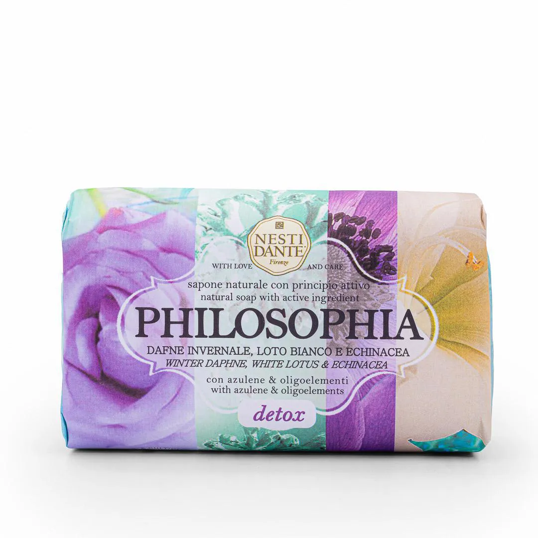 Sabonete Em Barra Philosophia Detox Regenerador 250gr Nesti Dante