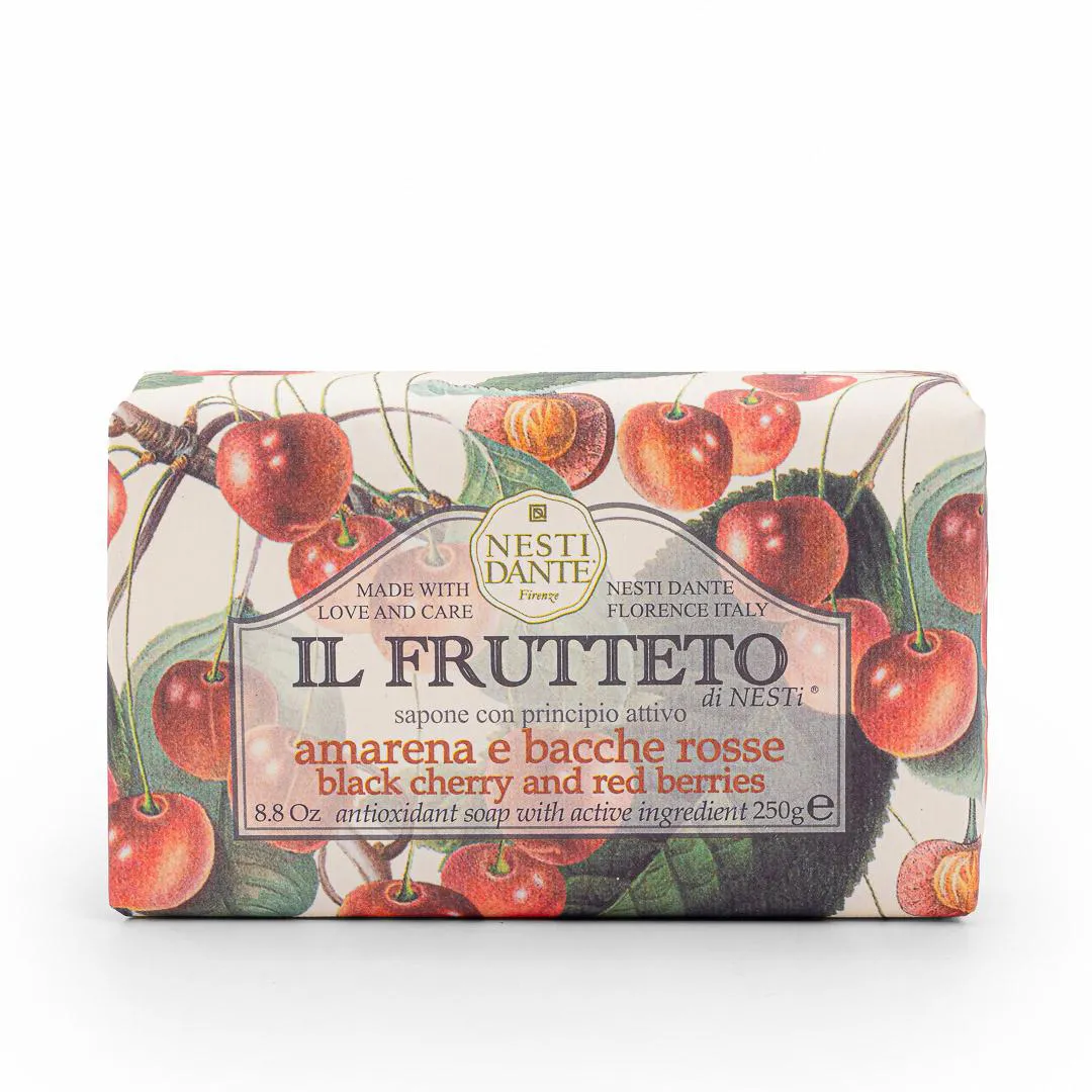 Sabonete Em Barra Il Frutteto Amarena e Frutas Vermelhas 250gr Nesti Dante
