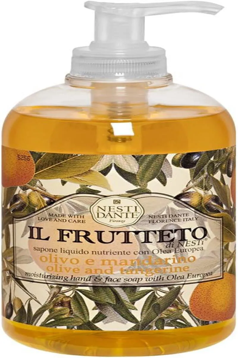 Sabonete Líquido Nesti Dante Frutteto Olivo Mandarino Italia