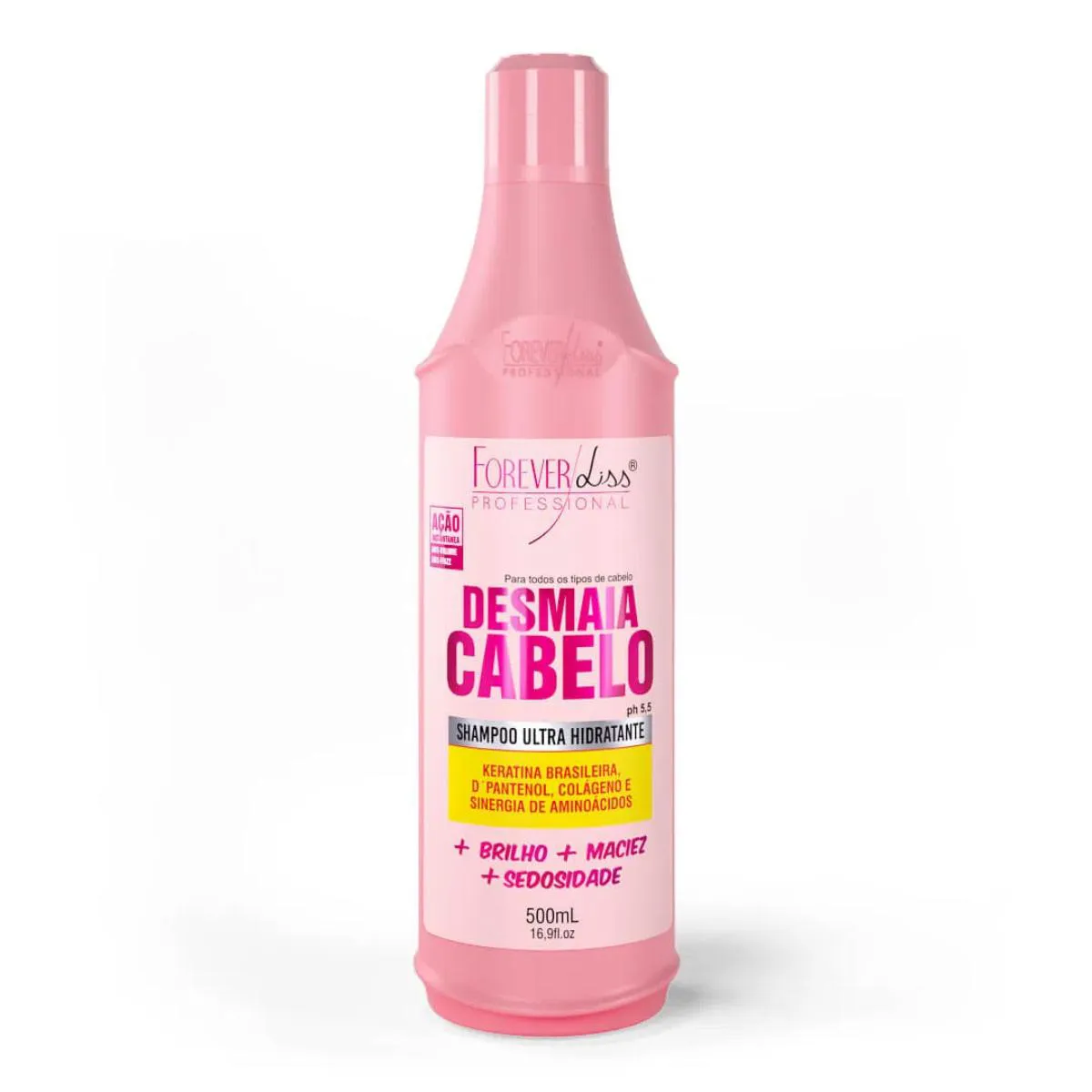Shampoo Desmaia Cabelo 500ml Forever Liss