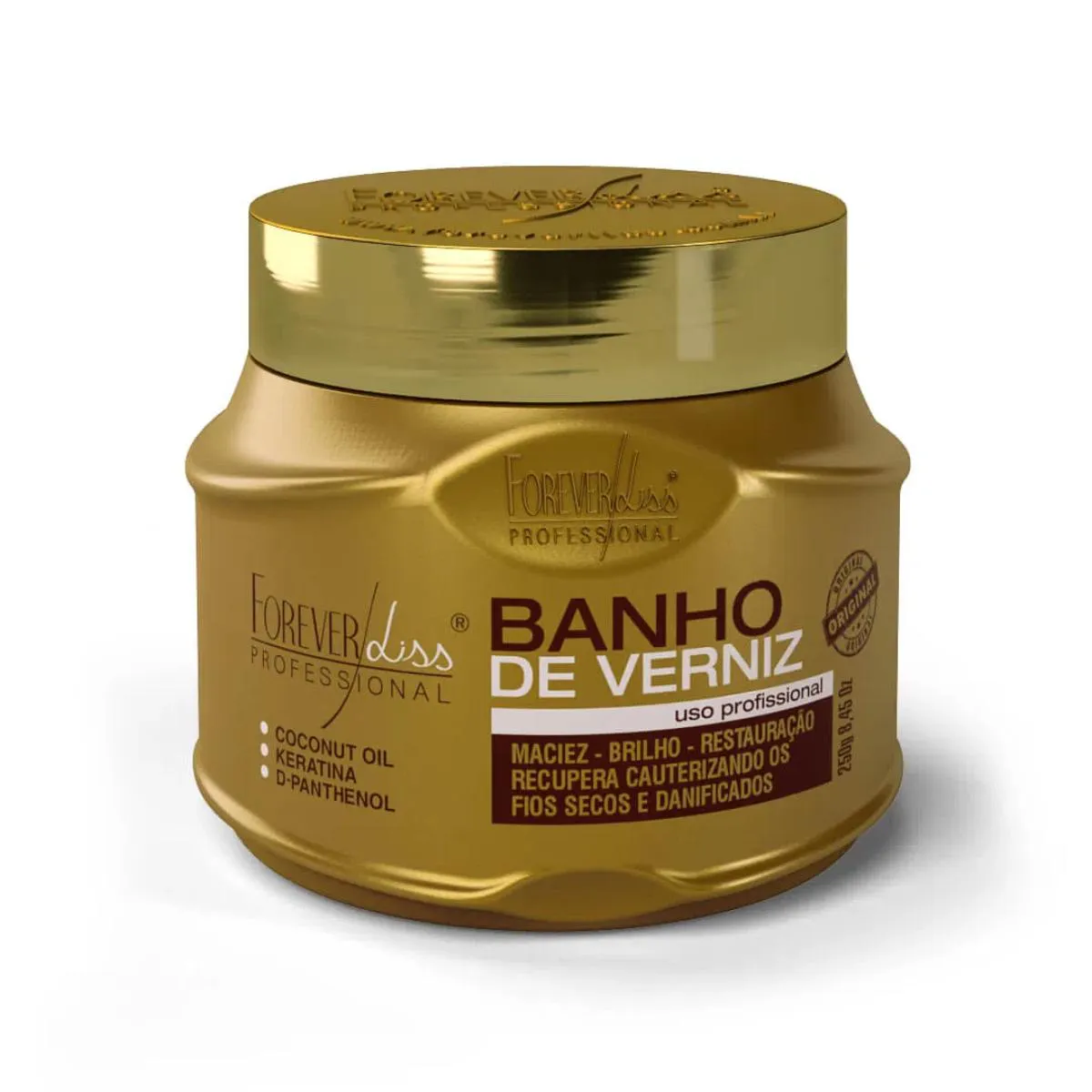 Máscara Banho de Verniz 250g Forever Liss