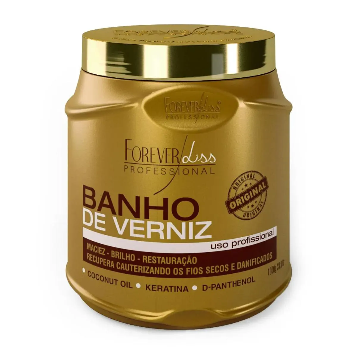Máscara Banho de Verniz 1kg Forever Liss