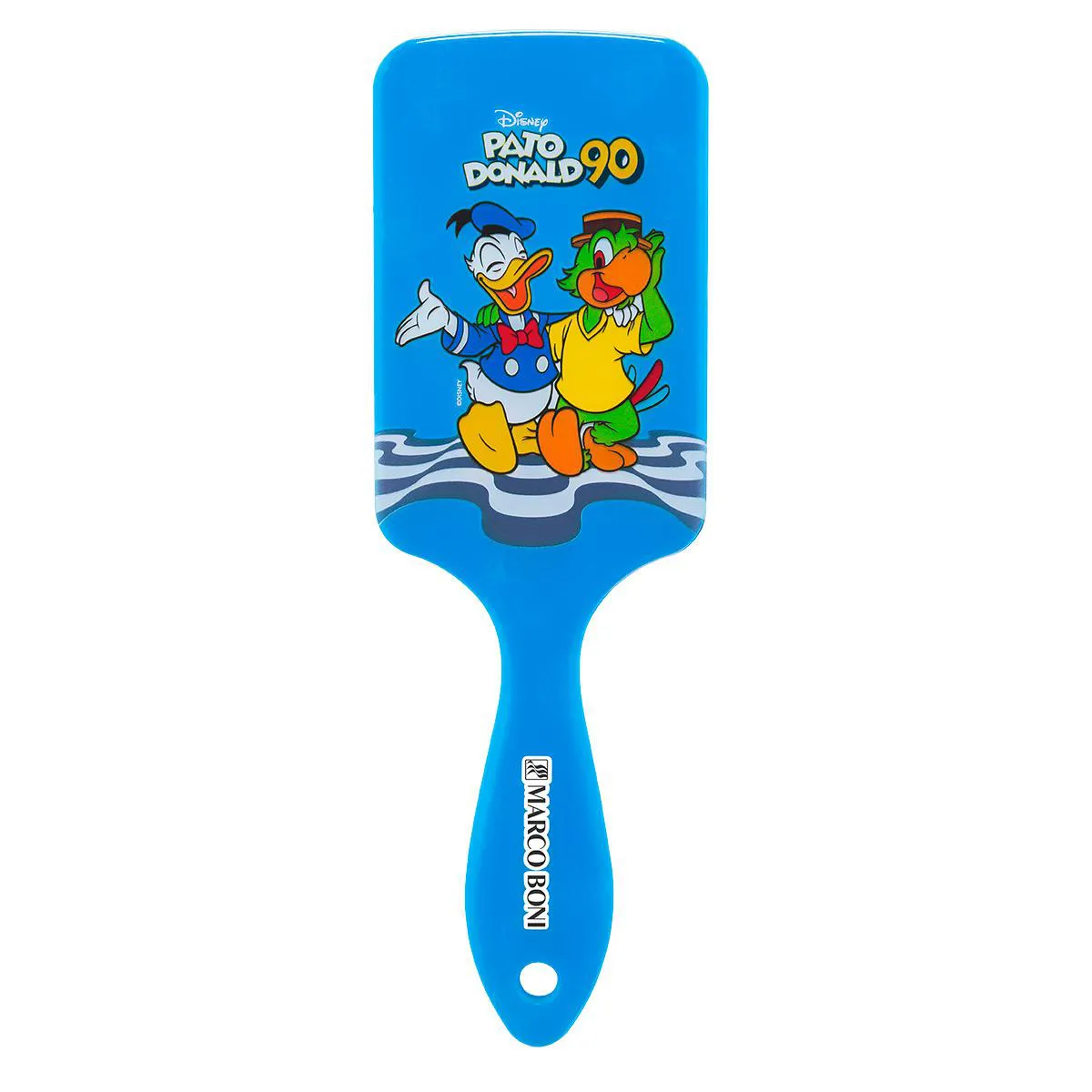 Escova de Cabelo Raquete Disney Pato Donald Marco Boni 1 Unidade