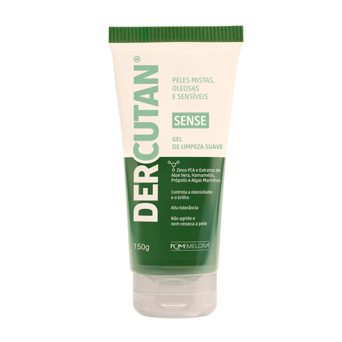 Gel de Limpeza Suave Dercutan Sense 150g