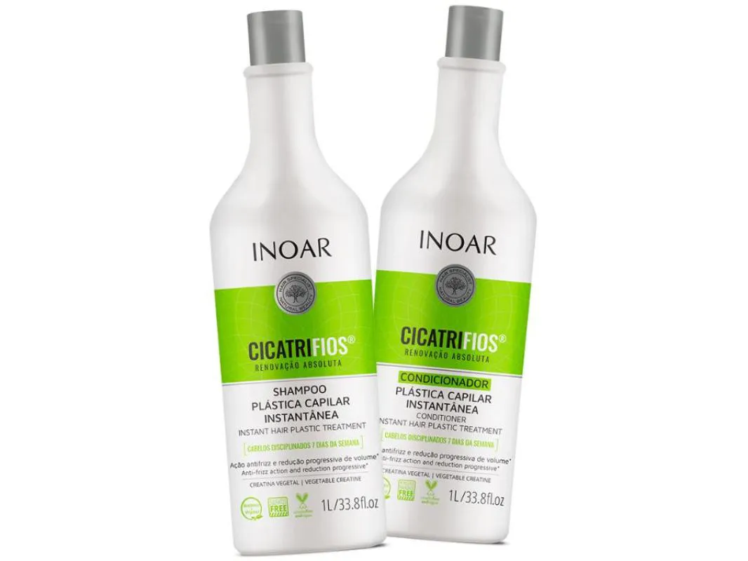 Inoar - Cicatrifios Shampoo + Condicionador Litro