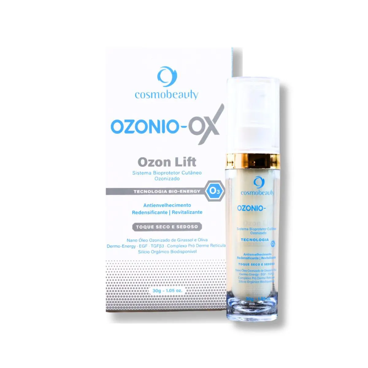 Sérum Facial Ozonio OX 18h Ozon Lift Cosmobeauty 30g