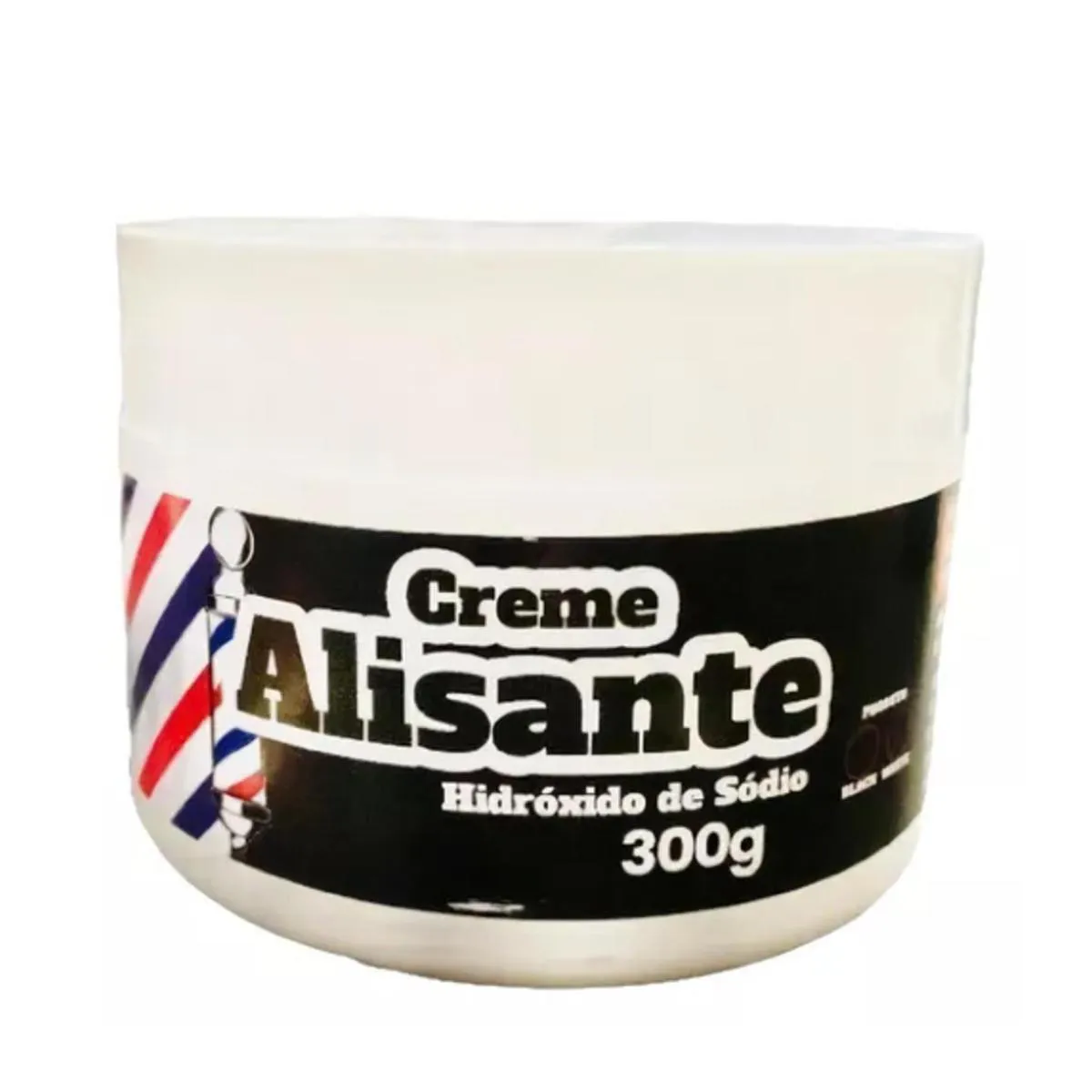 Creme Alisante Hidróxido De Sódio White 300g Juca Cosméticos