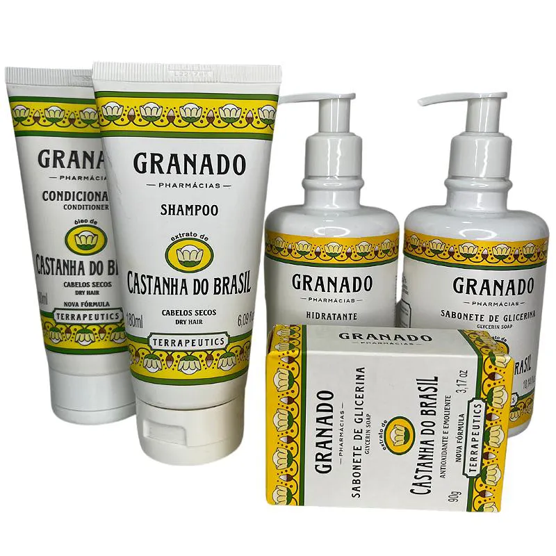 Kit Granado Terrapeutics Castanha do Brasil