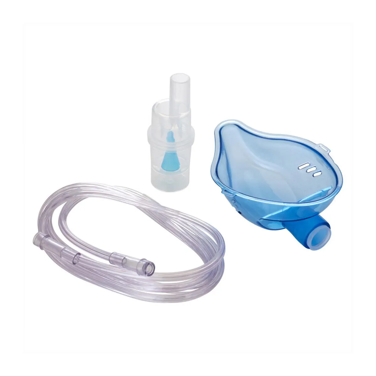 Kit Acessórios Nebulização Caretech Adulto para Nebulizador Air Comp MD 1500T e Medicate Air Comp MD 1500T 