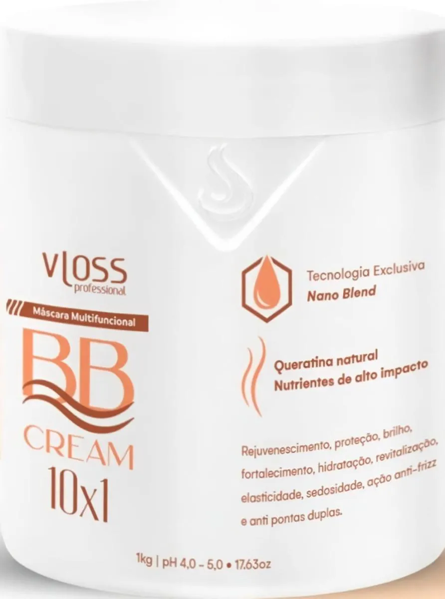Vloss Máscara Multifuncional BBcream 10x1  1kg