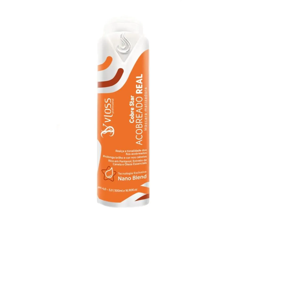 Vloss Matizador Cobre Real - Efeito Acobreado 500ml