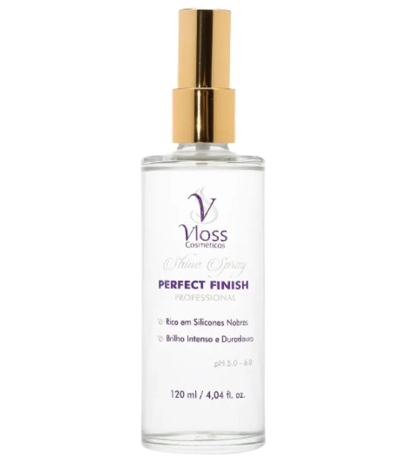 Vloss Shine Spray Perfume Capilar 120ml