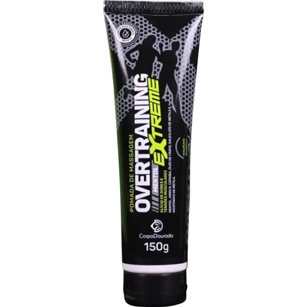 Corpo Dourado - Pomada de Massagem Overtraining Extreme Mentol 150g