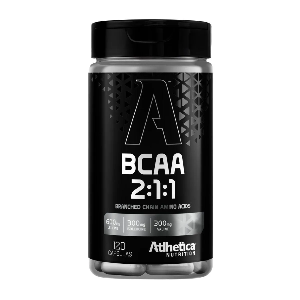 BCAA 2:1:1 Atlhetica Nutrition 120 Cápsulas