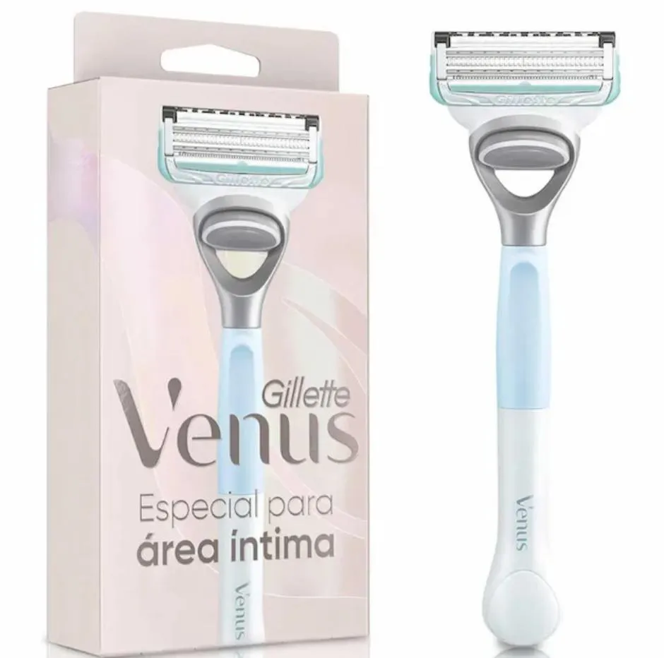Aparelho de Depilar Recarregável Gillette Venus Especial para Área Íntima 1 Unidade