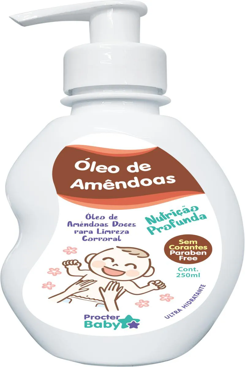 ÓLEO DE AMÊNDOAS - PROCTERBABY
