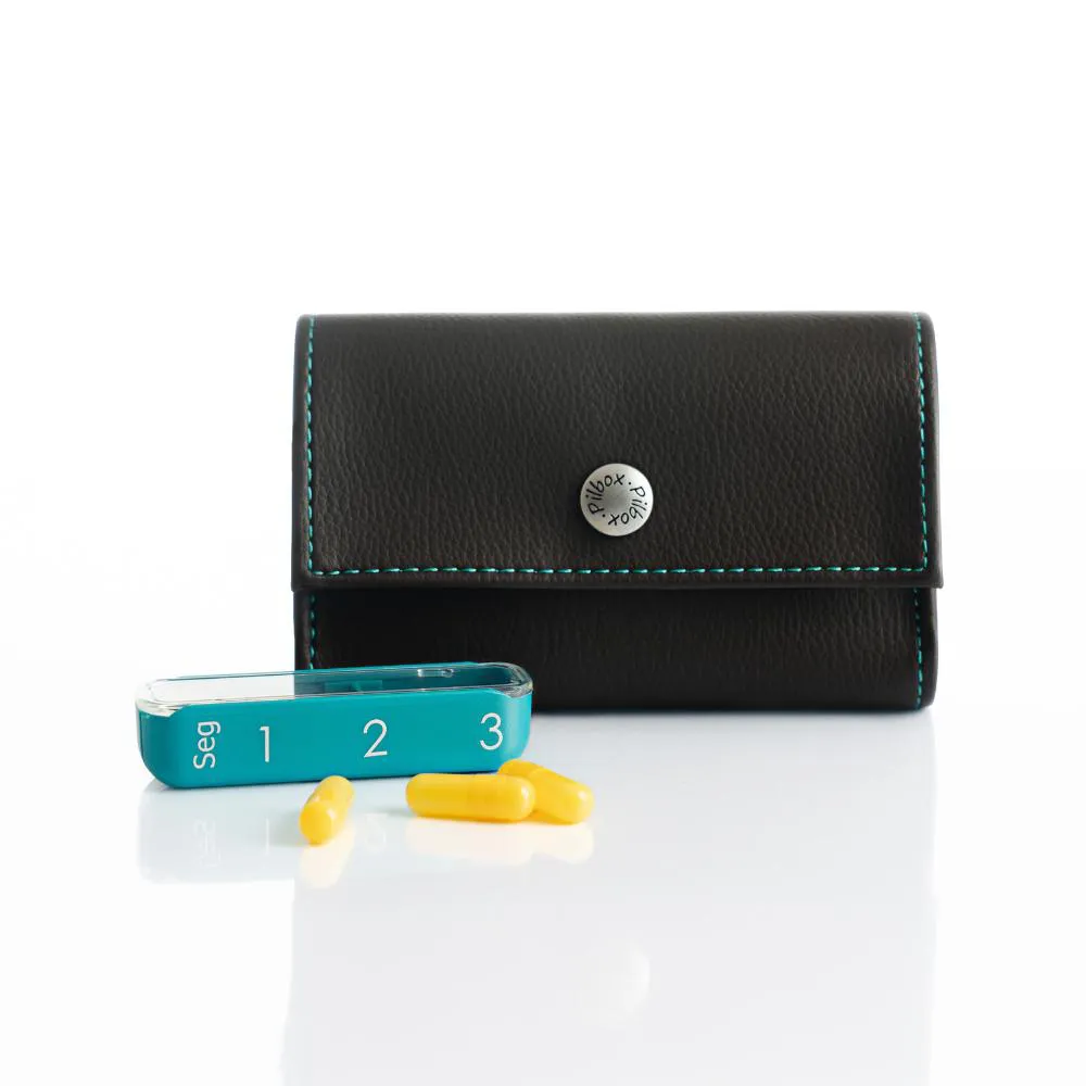 Porta Comprimidos PILBOX Mini Chocolate
