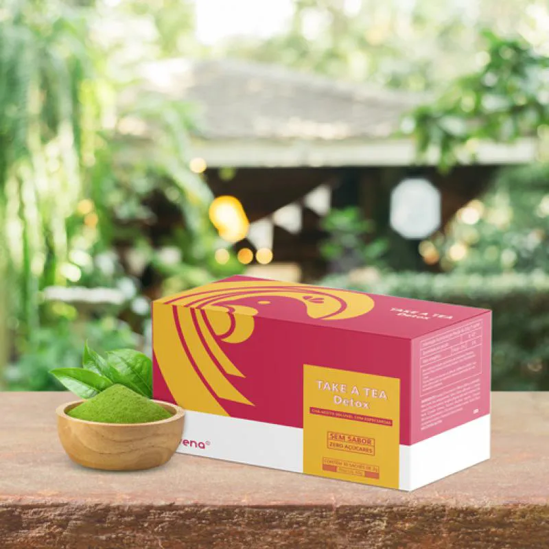 Take a Tea - Detox Pavena - Caixa com 30 sachês de uso diário