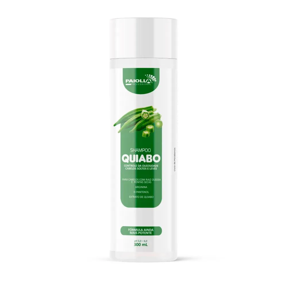 PAIOLLA SHAMPOO QUIABO 300ML