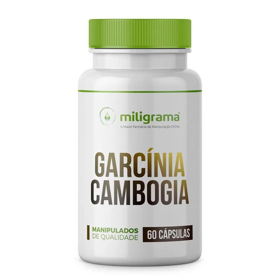 GARCíNIA CAMBOGIA 500MG 60 CáPSULAS