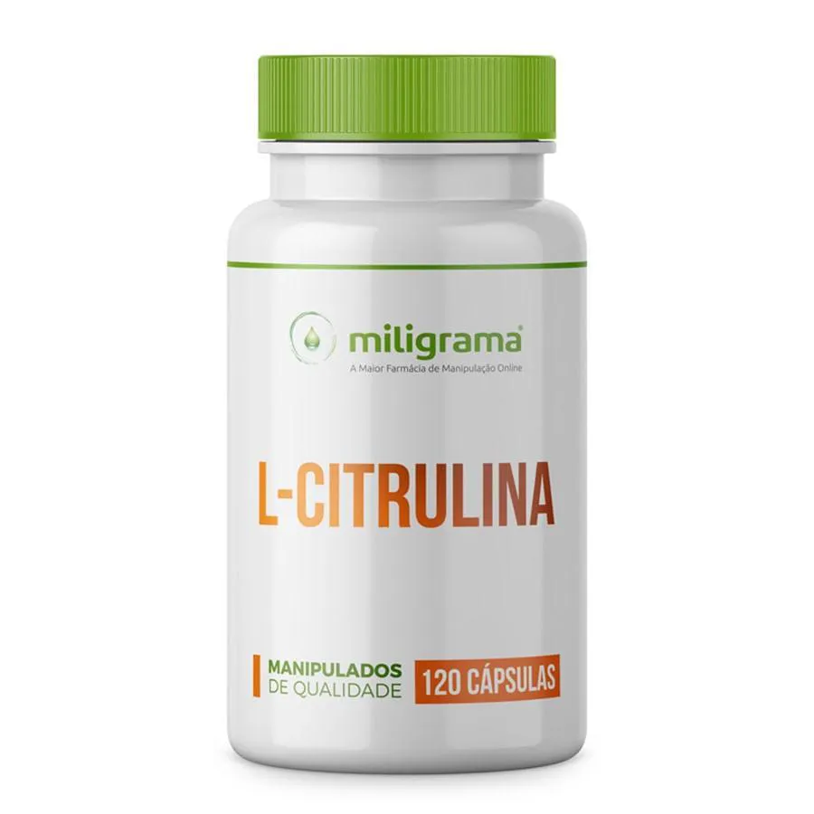 L-CITRULINA MALATO 500MG 120 CáPSULAS