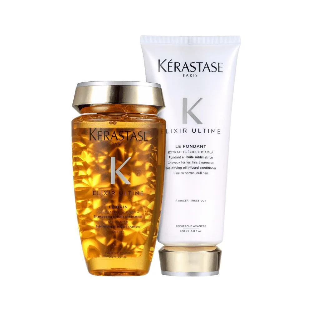 KéRASTASE ELIXIR ULTIME SHAMPOO 250ML + CONDICIONADOR 200ML