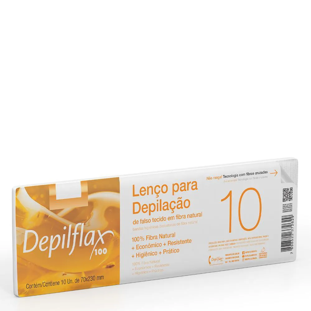 LENCO DEPILATORIO DEPILFLAX 10UN DEPILFLAX
