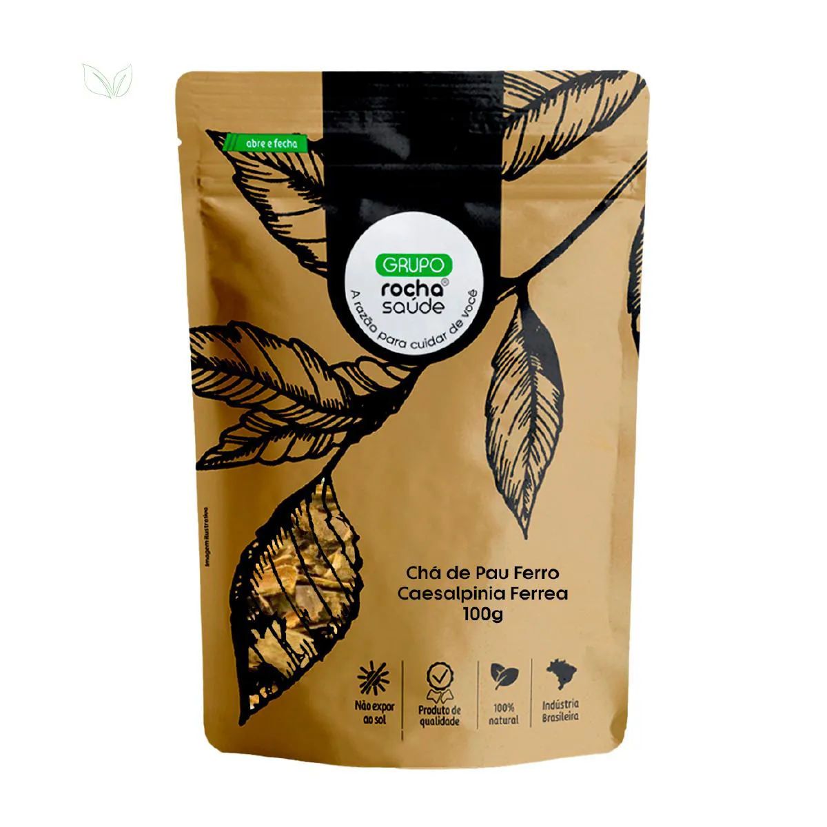 CHá DE PAU FERRO - CAESALPINIA FERREA - 100G