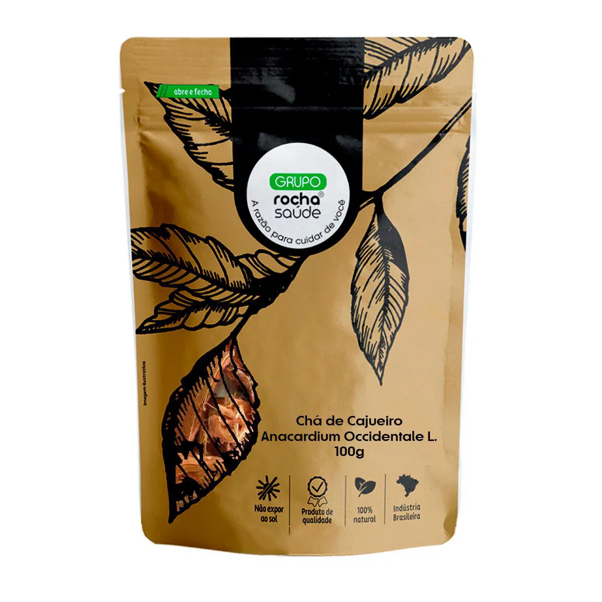 CHá DE CAJUEIRO - ANACARDIUM OCCIDENTALE L. - 100G