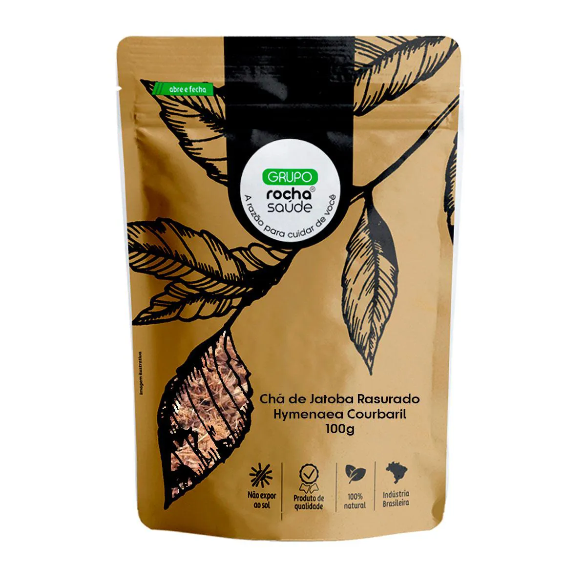 CHá DE JATOBA RASURADO – HYMENAEA COURBARIL – 100G