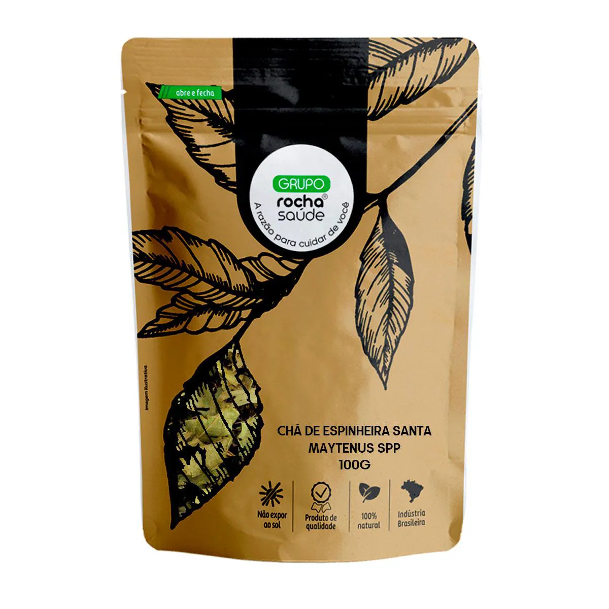 CHá DE ESPINHEIRA SANTA - MAYTENUS SPP - 100G