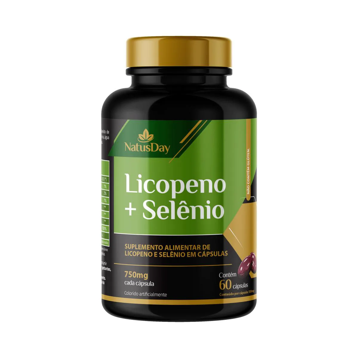LICOPENO + SELêNIO (60 CáPSULAS) - NATUSDAY