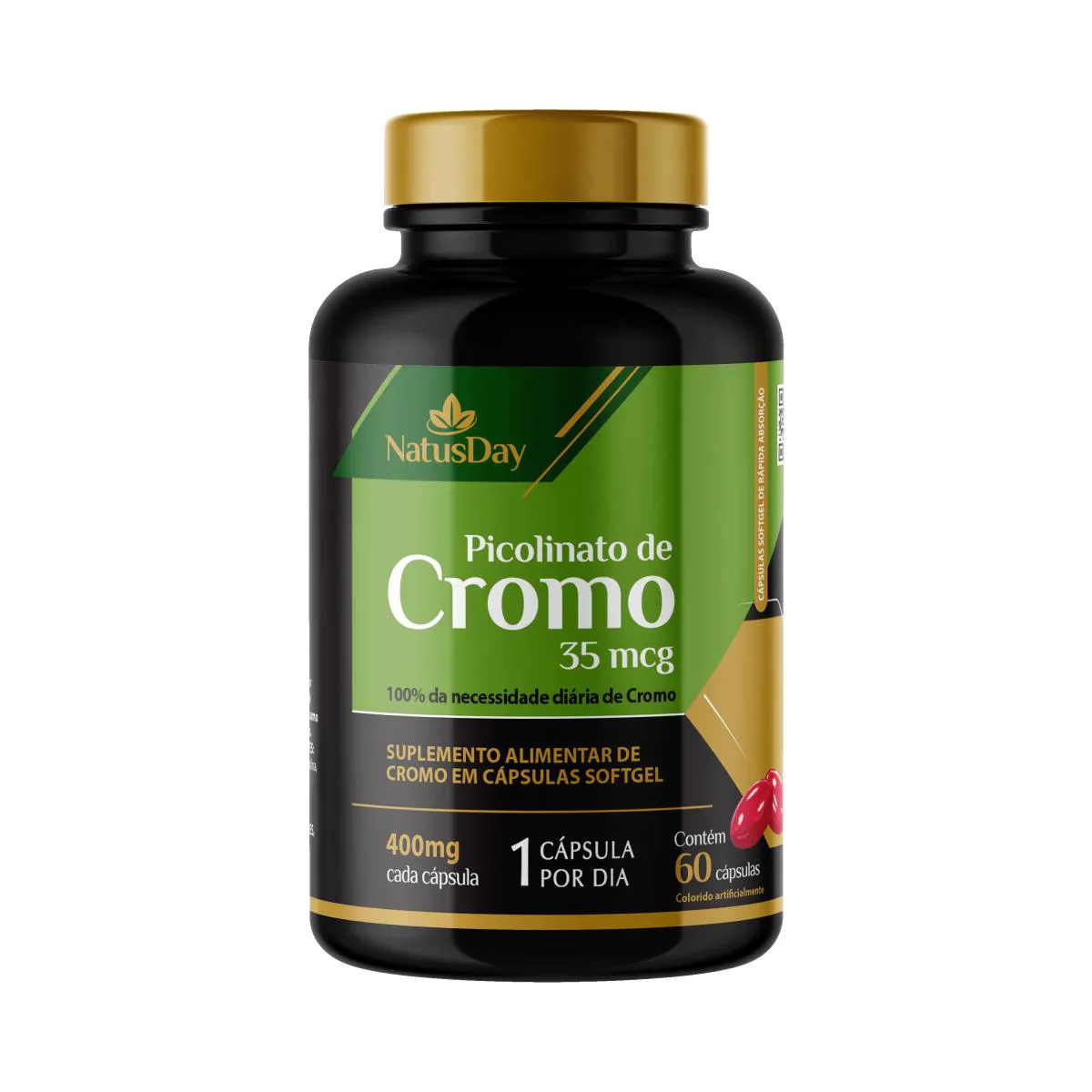 PICOLINATO DE CROMO (60 CáPSULAS) - NATUSDAY