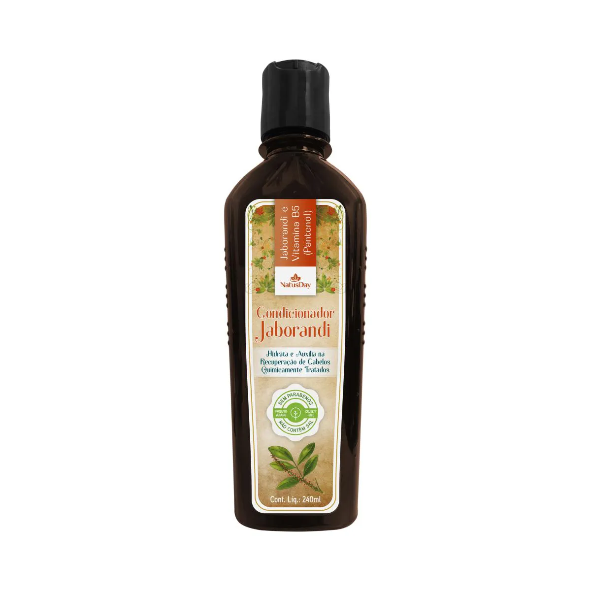 CONDICIONADOR DE CABELO COM JABORANDI - NATUSDAY
