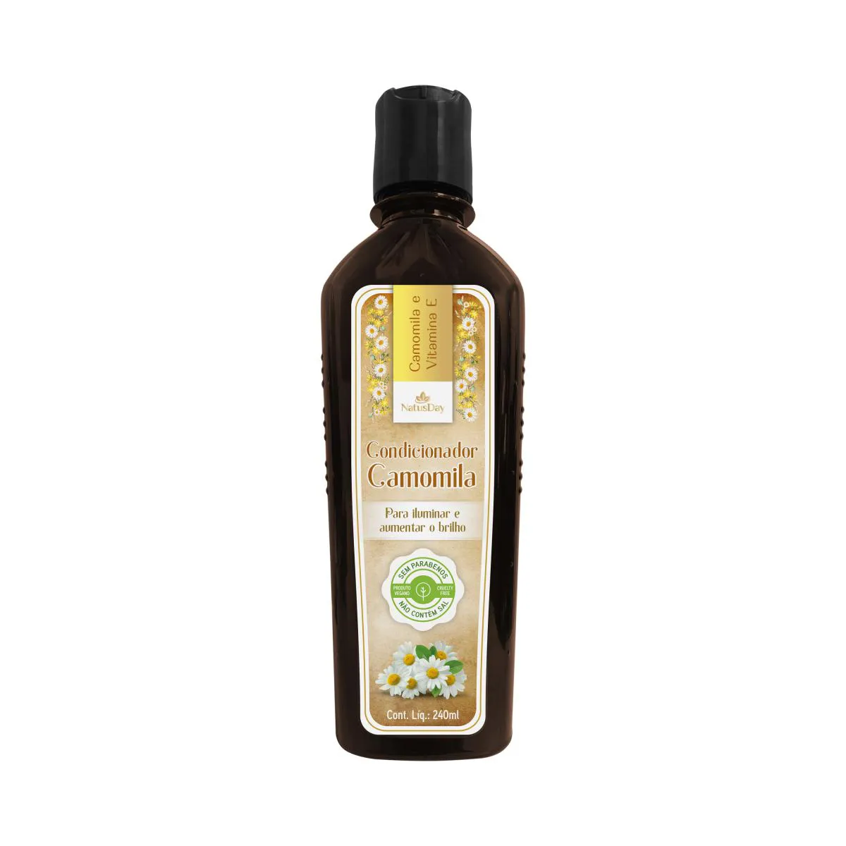 CONDICIONADOR DE CABELO COM CAMOMILA - NATUSDAY