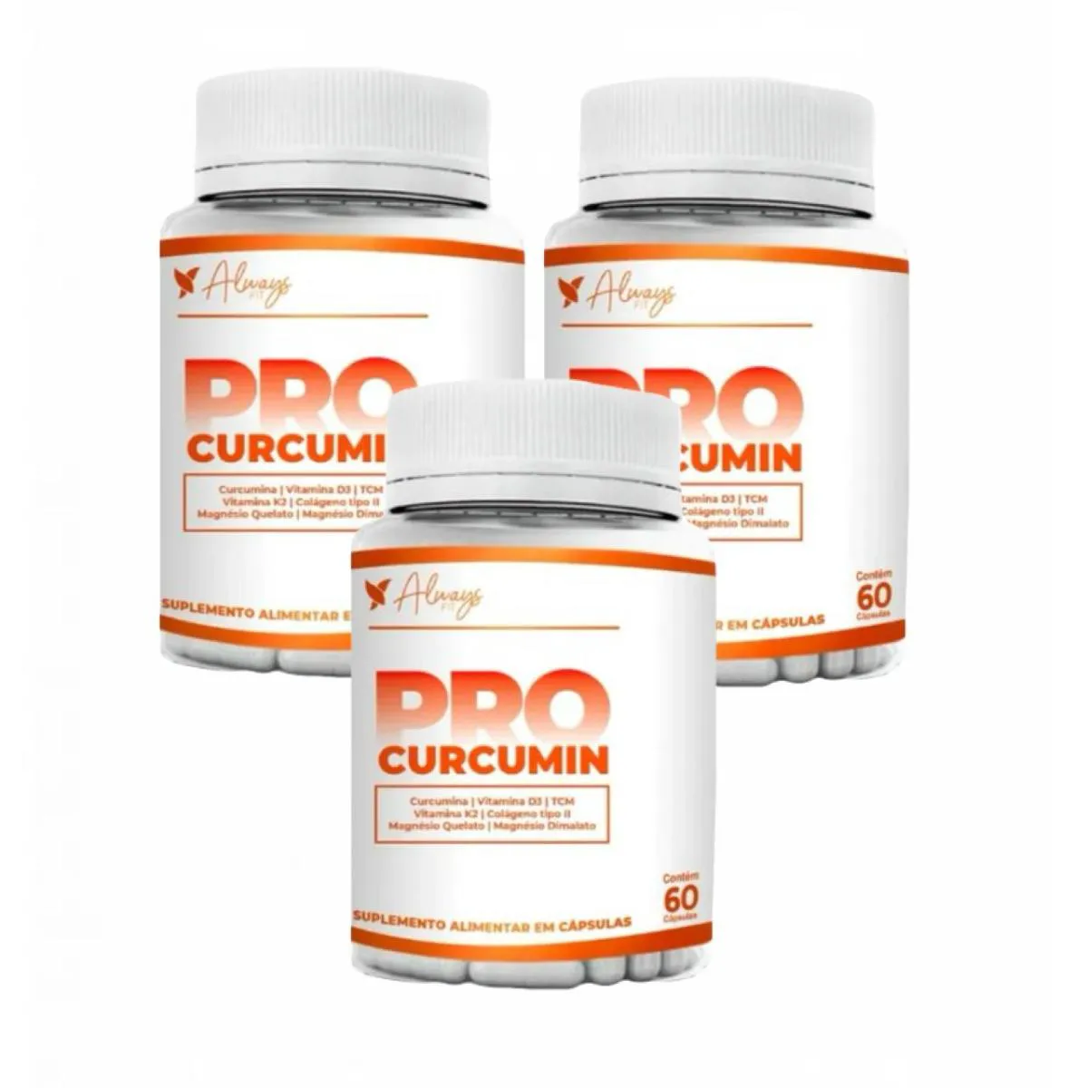 3X PROCURCUMIN + D3- K2- MAGNéSIO- COLáGENO- TCM- ALWAYS FIT