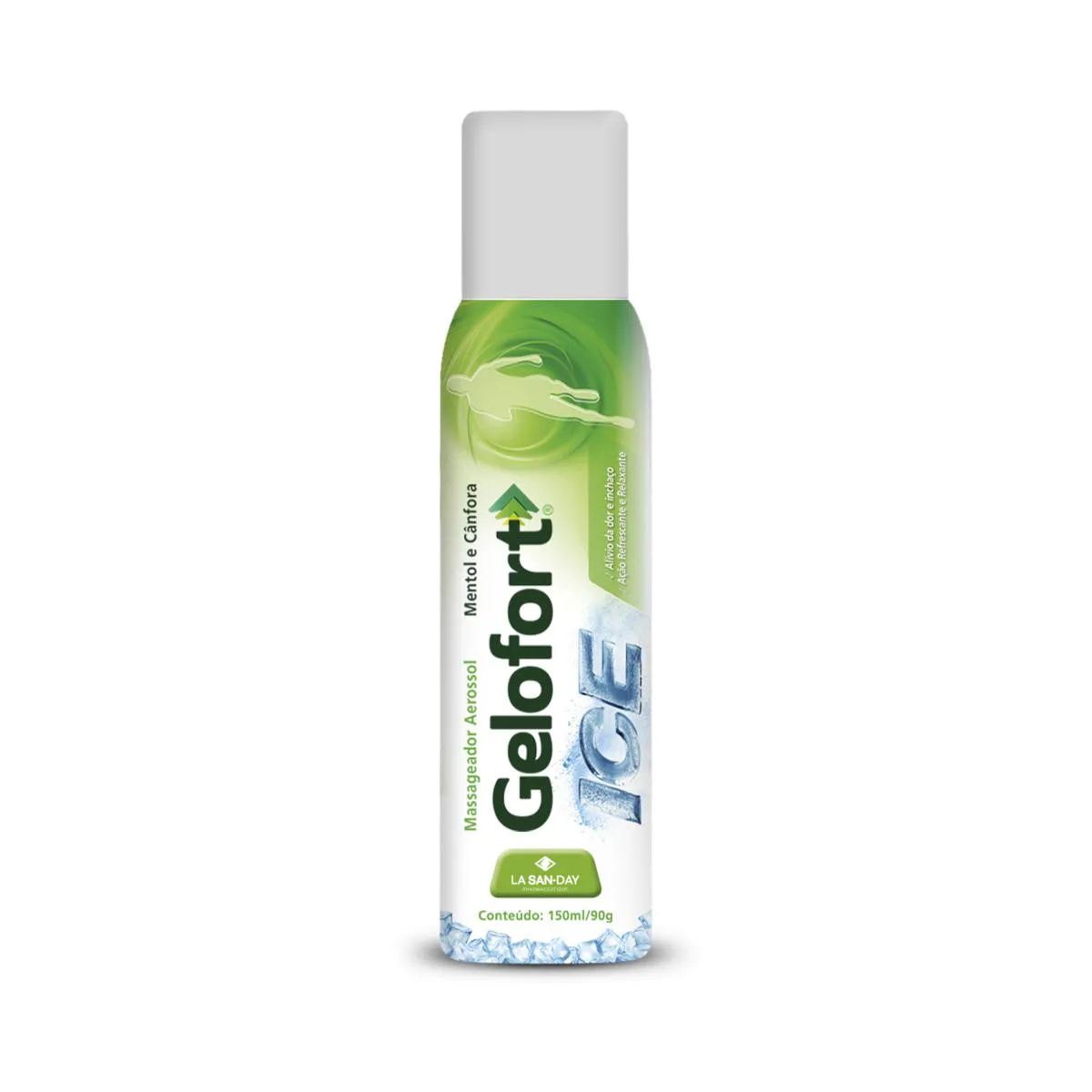 SPRAY AEROSOL DE MASSAGEM GELOFORT ICE (90G)