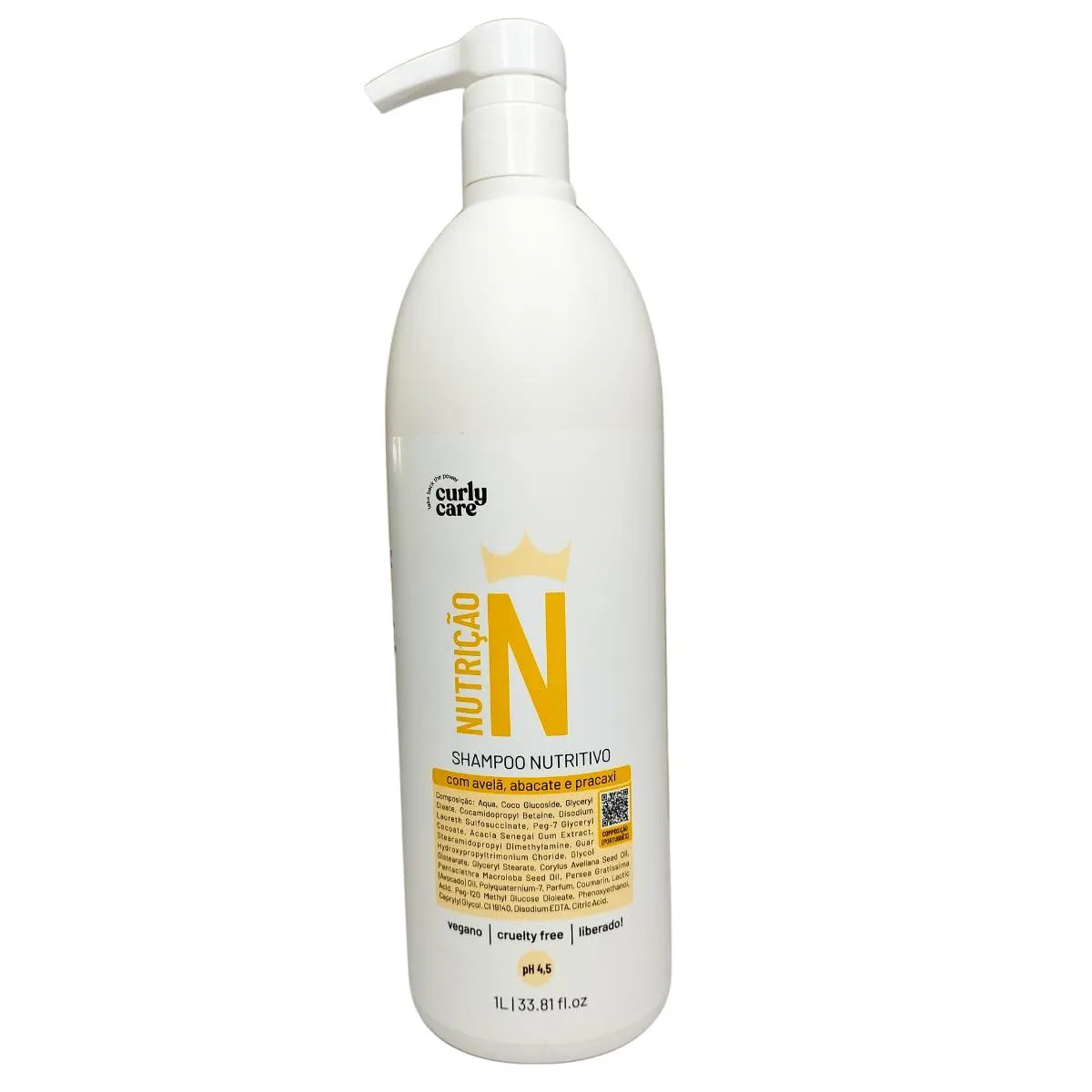 CURLY CARE SHAMPOO NUTRIçãO N 1000ML