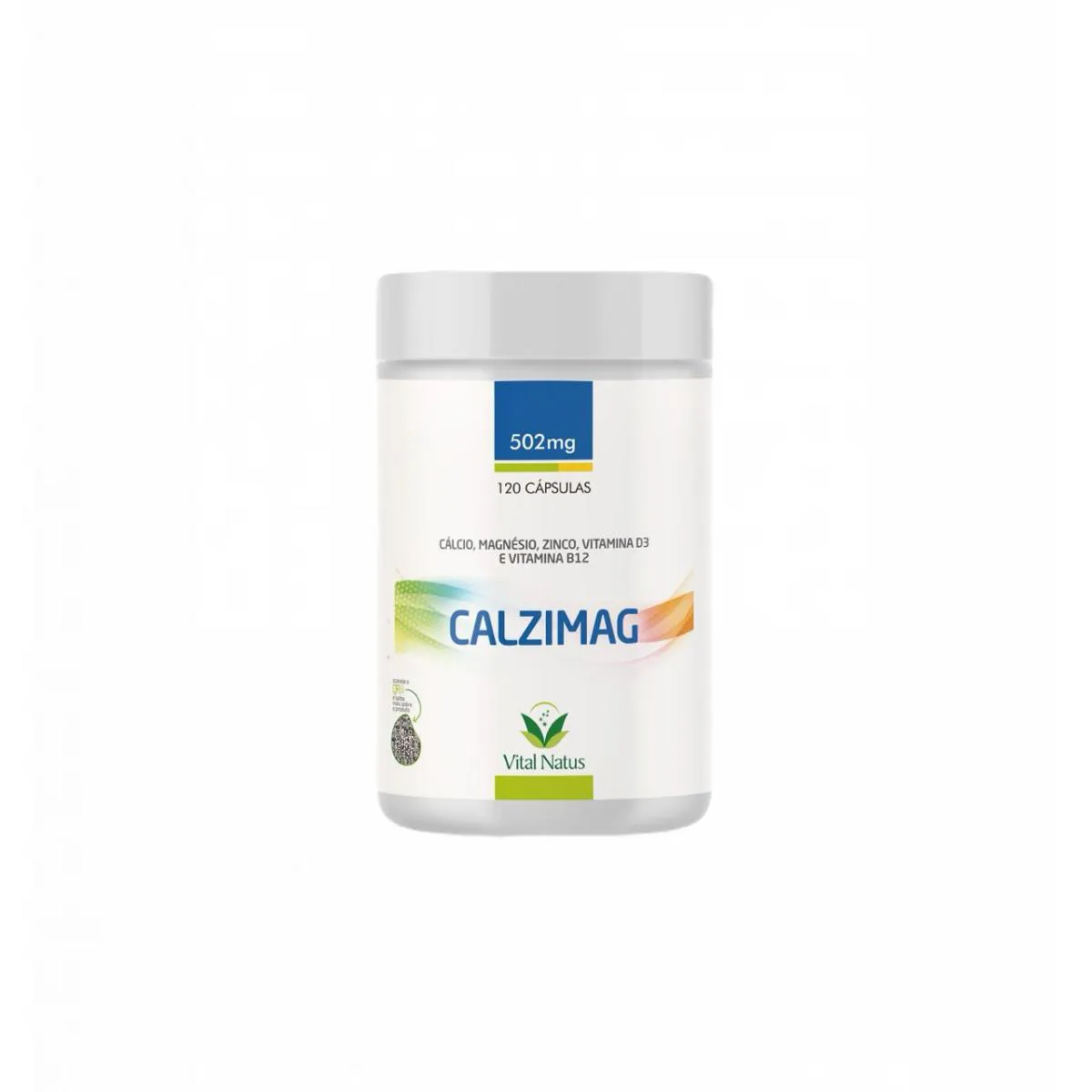 CALZIMAG CáLCIO- MAGNéSIO- ZINCO- D3 E B12 VITAL NATUS