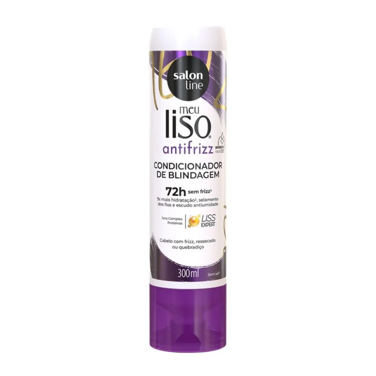 CONDICIONADOR BLINDAGEM MEU LISO ANTIFRIZZ SALON LINE 300ML