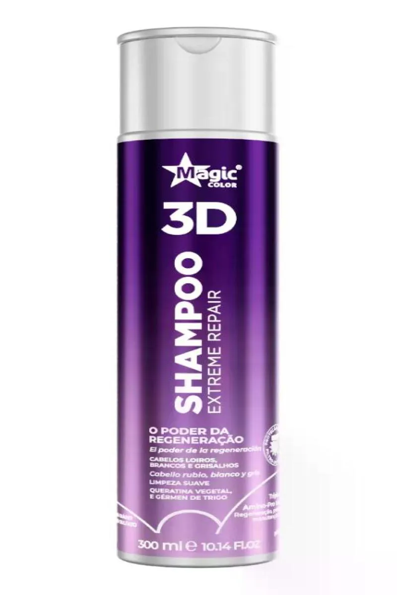 MAGIC COLOR - EXTREME REPAIR SHAMPOO 3D 300ML