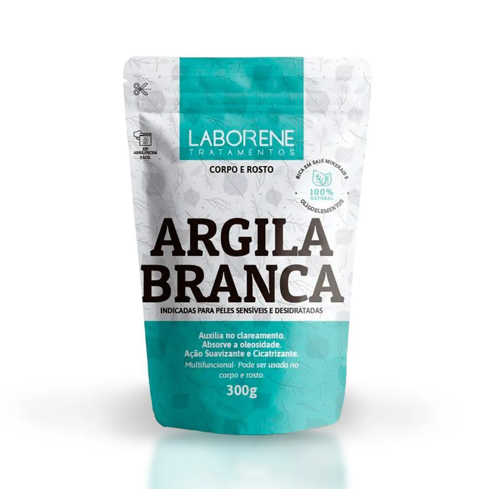 LABORENE - SACHE ARGILA EM Pó BRANCA 300G