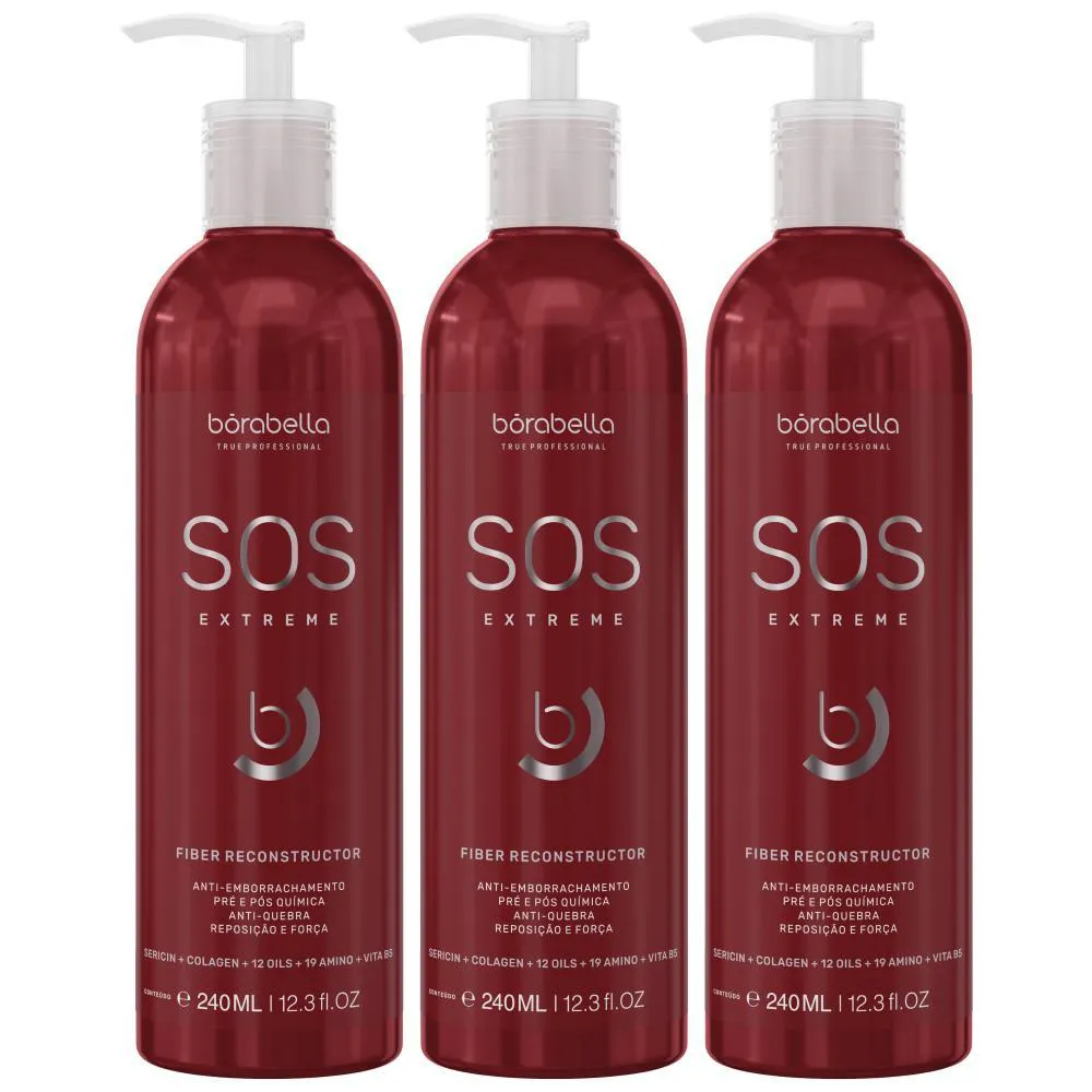 BORABELLA - 03 FIBER RECONSTRUCTOR SOS 240ML